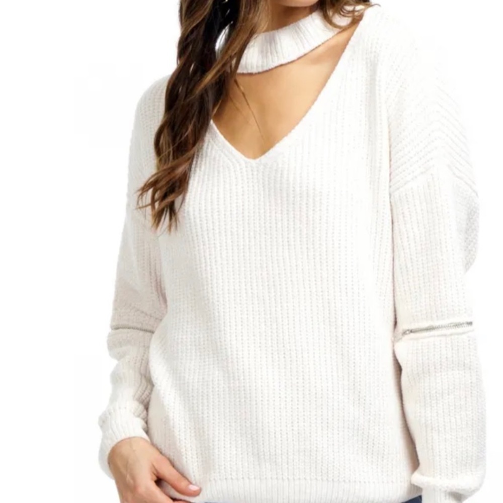 Strut & Bolt Megan Choker Sweater